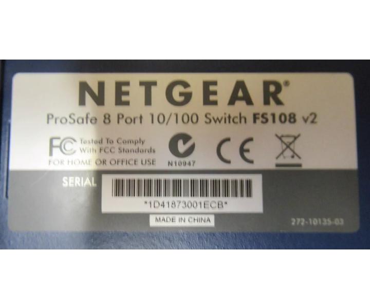 8-Port FS108 100Mbp