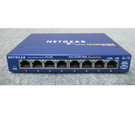 8-Port FS108 100Mbp