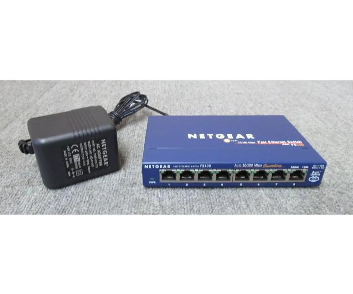 8-Port FS108 100Mbp