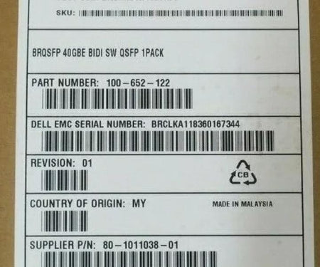 XEM-40G-SR-BIDI-0287 40GbE