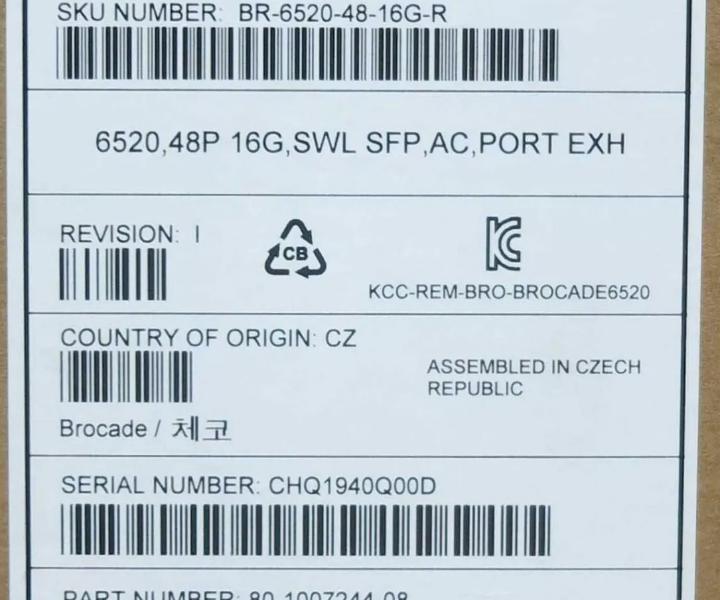 96-Port BR-6520-48-16G-R 16GB