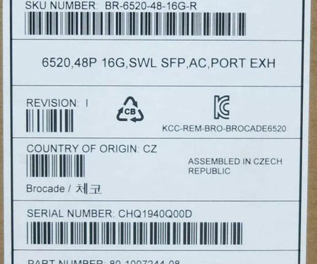 96-Port BR-6520-48-16G-R 16GB