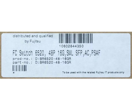 96-Port BR-6520-48-16G-R 16GB