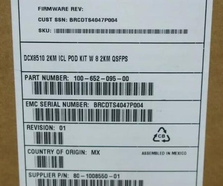 EM-8510ICLKIT2KM-01 DCX8510 4x16G