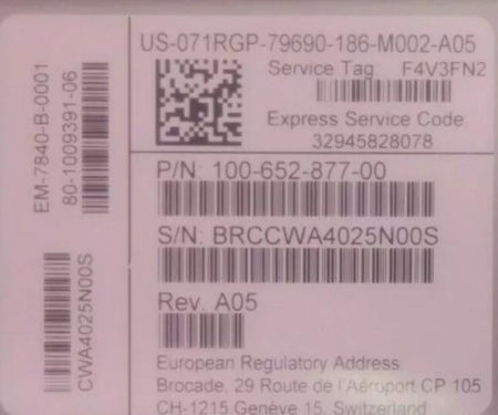 MP-7840B 16Gb 40GbE 10GbE -71RGP