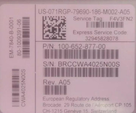 MP-7840B 16Gb 40GbE 10GbE -71RGP