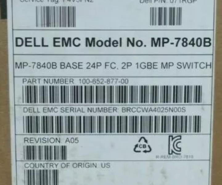MP-7840B 16Gb 40GbE 10GbE 71RGP