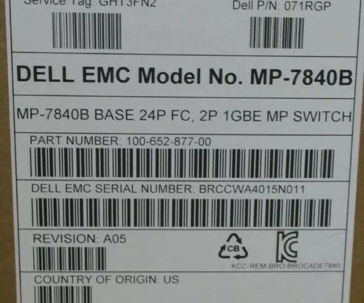 MP-7840B 16Gb 40GbE 10GbE 71RGP