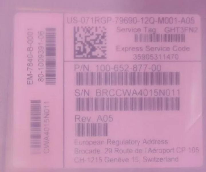 MP-7840B 16Gb 40GbE 10GbE 71RGP