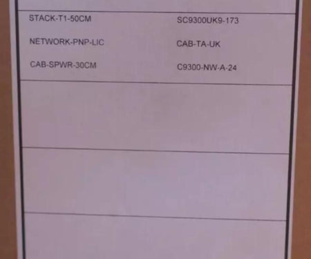 C9300-24UXB-A C9300-NM-8X RJ45