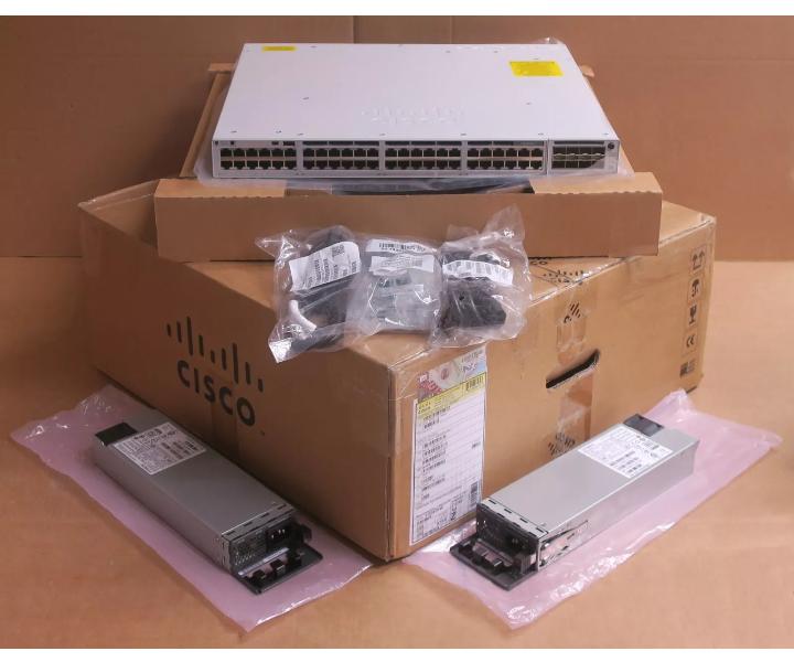 C9300-48T-E C9300-NM-8X 1GbE RJ45 10GE