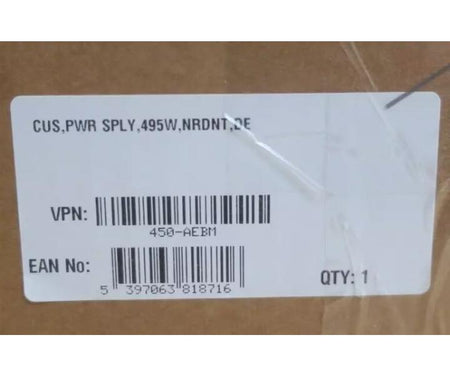 Hot-Plug 450-AEBM 495W 80Plus Y6XYK