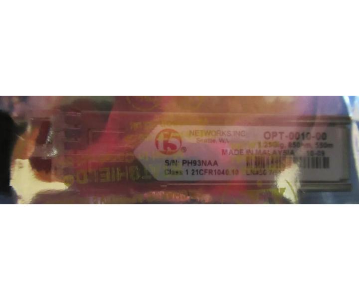 OPT-0010-00 1000Base-SX 25Gbps 550m 850nm