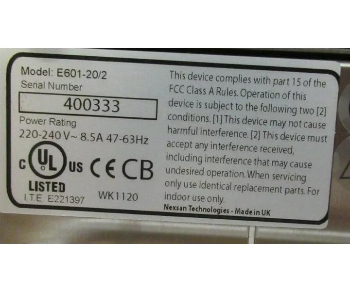 E601-20 60Bay