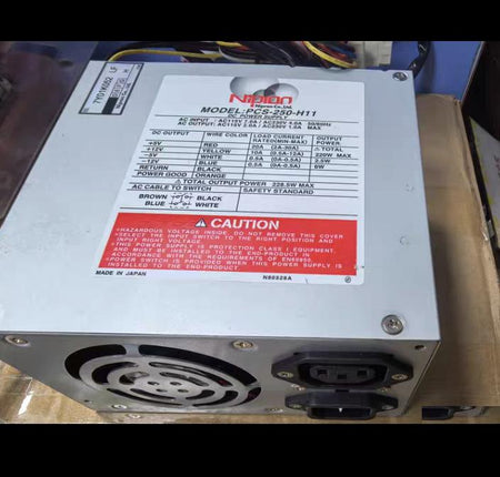 Nipron PCS-250-H11 AC 115V 230VDC 5V 20A 12V 10A -5V 0 5A -12V 0 5A 228 5W