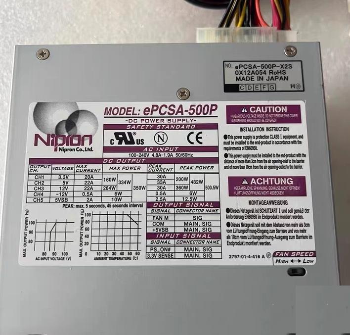 Nipron ePCSA-500P ePCSA-500P-X2S 100
