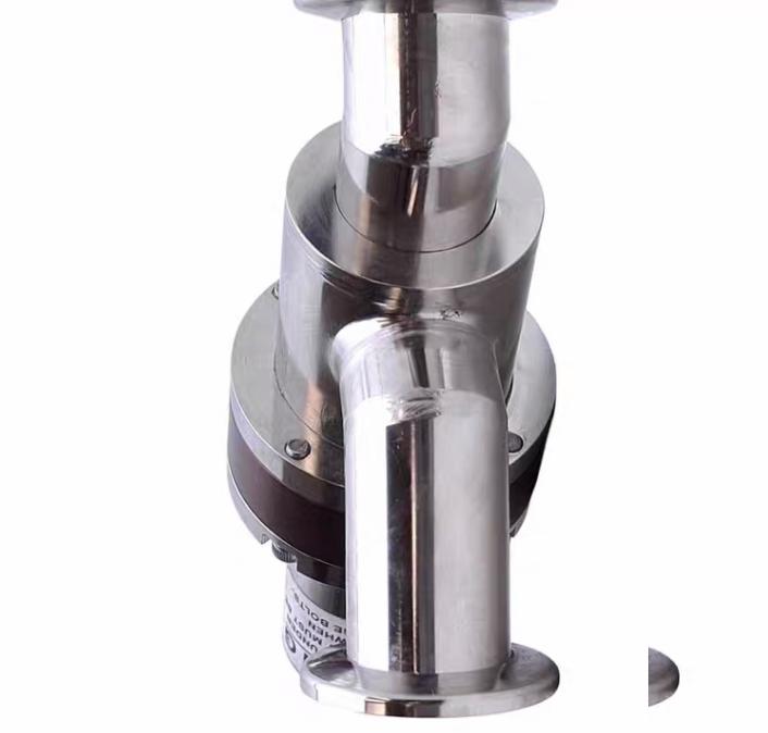 Nor-Cal AIVP-1002-NWB In-Line Angle Poppet Isolation Valve NC Ø1 NW-25 Flange