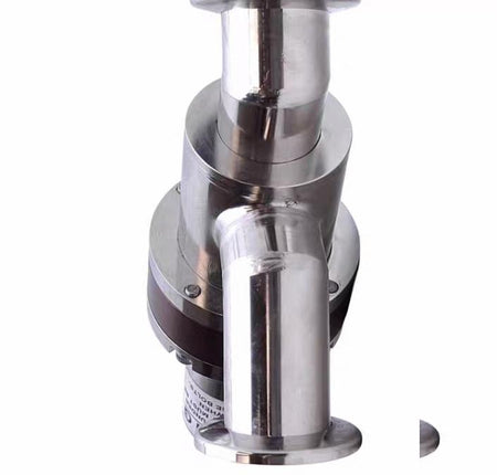 Nor-Cal AIVP-1002-NWB In-Line Angle Poppet Isolation Valve NC Ø1 NW-25 Flange