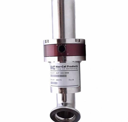 Nor-Cal AIVP-1002-NWB In-Line Angle Poppet Isolation Valve NC Ø1 NW-25 Flange