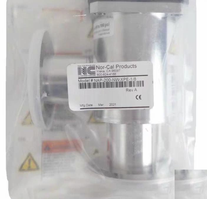 Nor-Cal Products NAP-200-NW-XPE-1 8 Vacuum Isolation Angle Valve 8 10