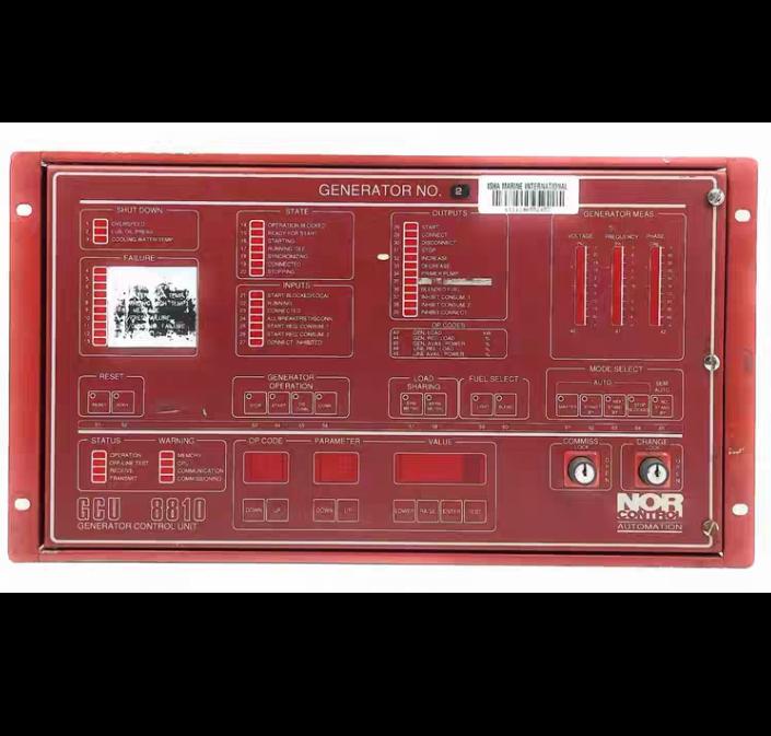 NorControl Automation HA 220438 A Generator Control Unit GCU 8810