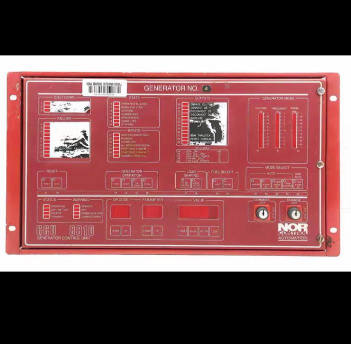 NorControl Automation Generator Control Unit GCU 8810