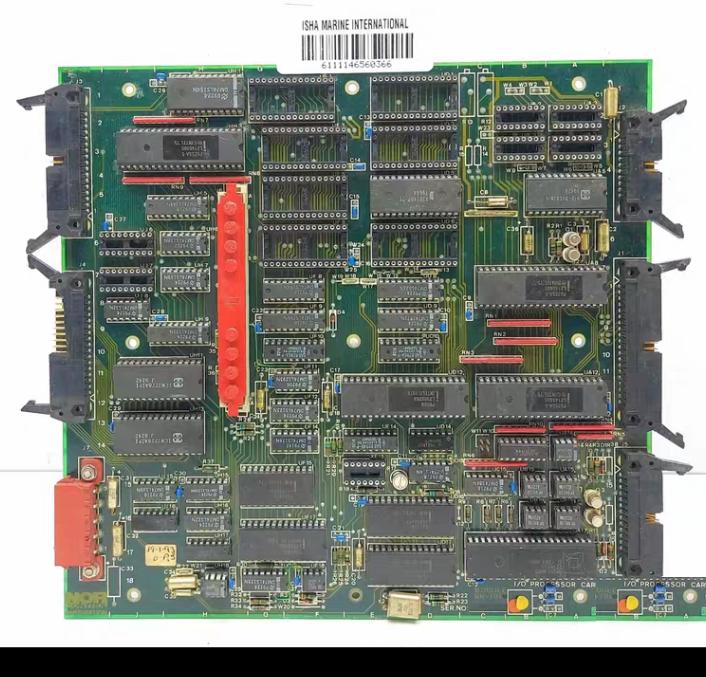 Nor Control NN-791 HEr100261H I O Processor Card 0366