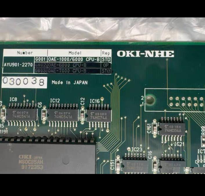 OKI-NHE OAE-1000 6000 CPU-B AYU901-2270 PCB