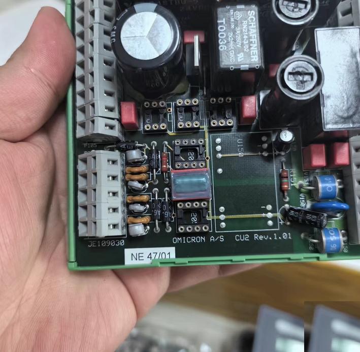 OMICRON A S CU2 Rev 1 01 NE 47 01 Schaffner