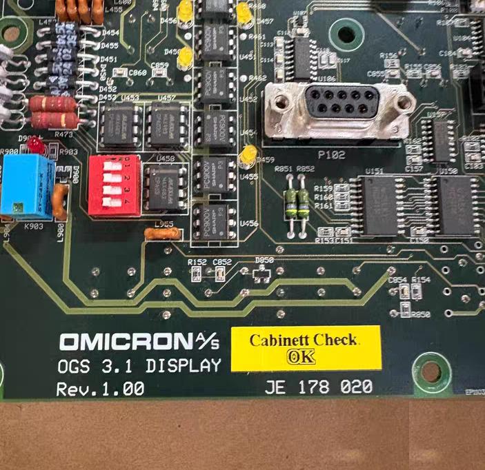 OMICRON OGS 3 1 DISPLAY