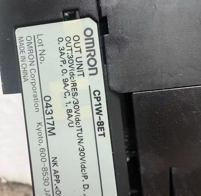 OMRON CP1H-X40DT-D CP1W-8ET CP1W-40EDT