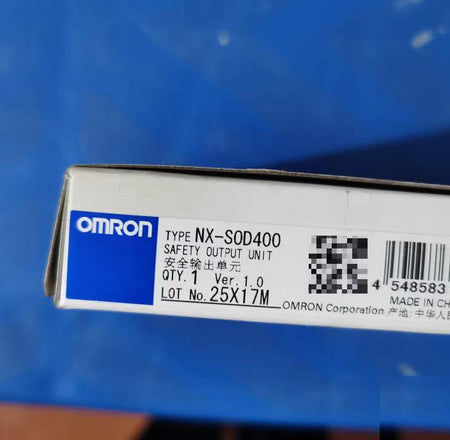 OMRON NX-SOD400 Ver 1 0 1