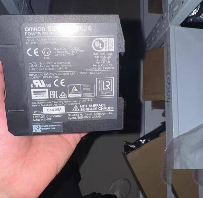 OMRON S8VK-S12024 AC100-240V DC24V 5 0A UL