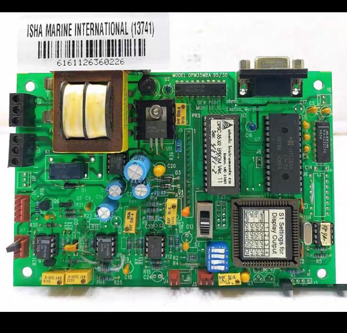 Ohmic Instruments DPM35MBA 95 30 PLC Circuit Board 13741