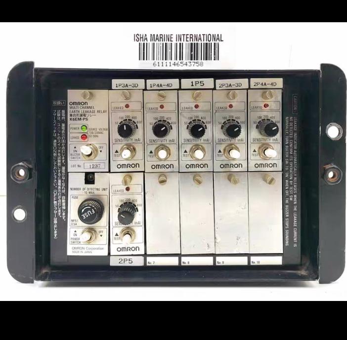 Omron K6EM-PS Multi-Charger Earth Leakage Relay 1237