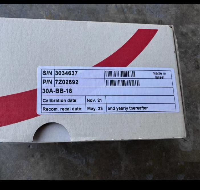 Ophir 30A-BB-18 7Z02692 17 5 0 19 20 10 30