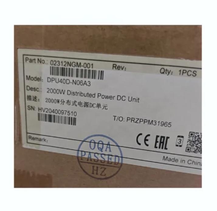 DPU40D-N06A3 02312NGM-001 2000W