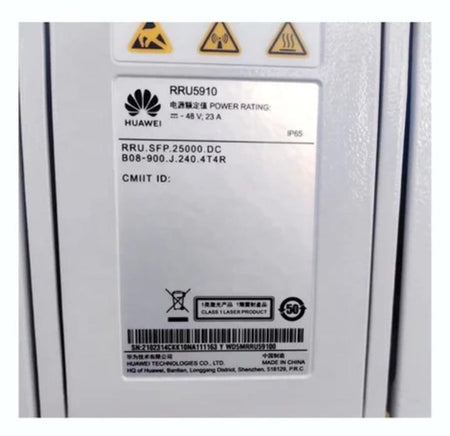 RRU5910 900MHZ 4T4R 02314CKK WD5MRRU59100
