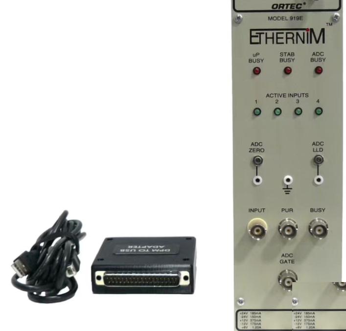 Ortec Ametek 919E ETHERNIM Spectrum Master DPM USB MCA