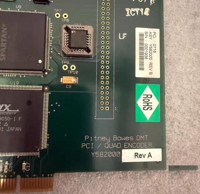 P1 tney Bowes DMT PCI DUAD ENCODE RY682000