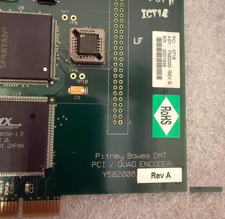 P1 tney Bowes DMT PCI DUAD ENCODE RY682000
