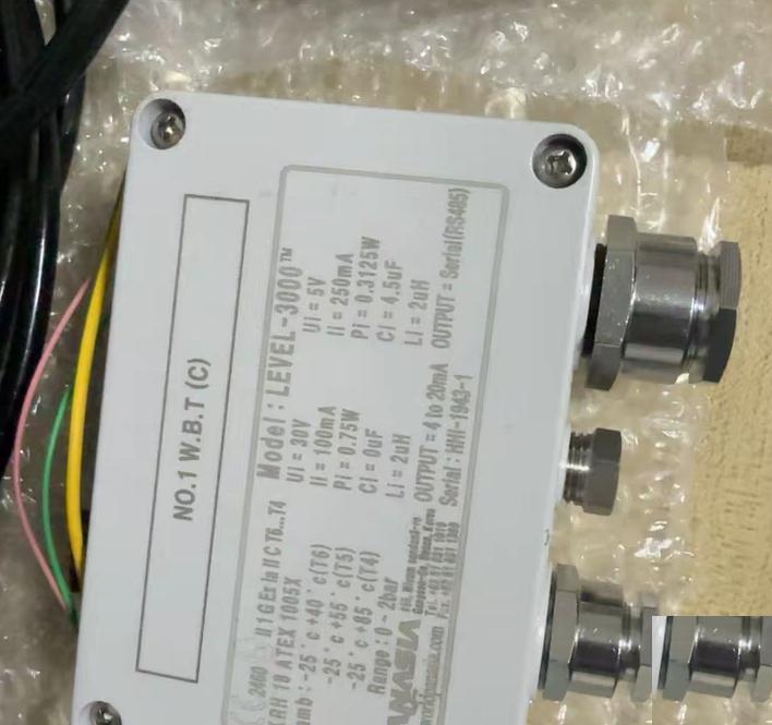 PANASIA LEVEL-3000 LEVEL-3000 NO 4 S W B T S 4-20mA RS485 30V 250mA 0-1bar -25℃ 85℃