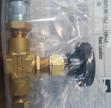 PARKER 5400-S5-4 5400-S2-4 1 4 22008-4 Gas Charge Valve used for SHI AUSIN CRYOMECH