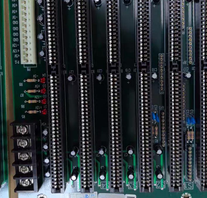 PC-BUS BACKPLANE REV A1 6 ISA