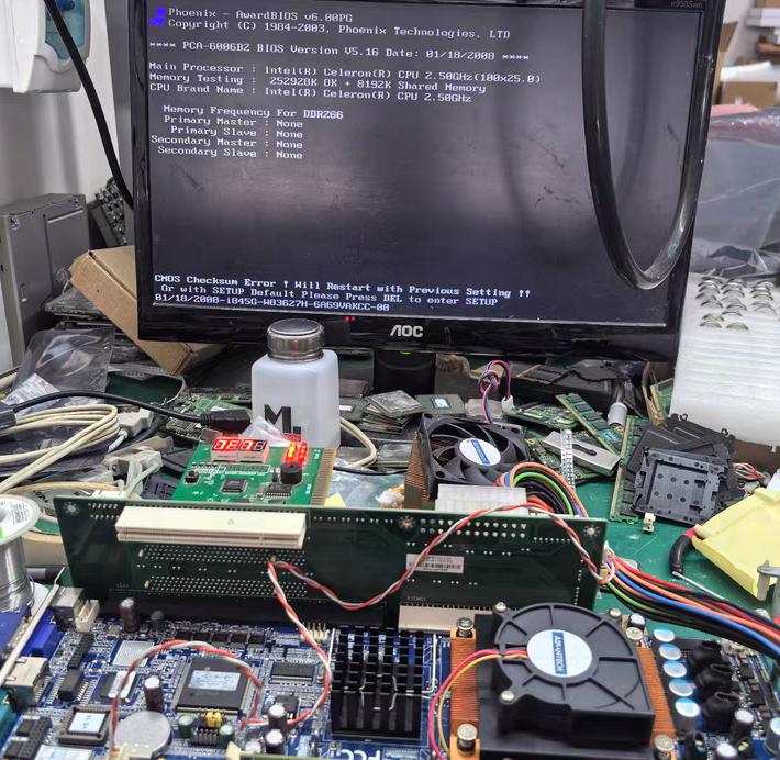 PCA-6006LV PCA-6006VE Intel PGA 2 5GHz DDR266