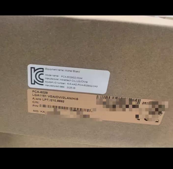 PCA-6029G2-00A4 LGA1151 VGA DVI 2 2025 8 - LGA1151 - VGA DVI - 2 - - 6