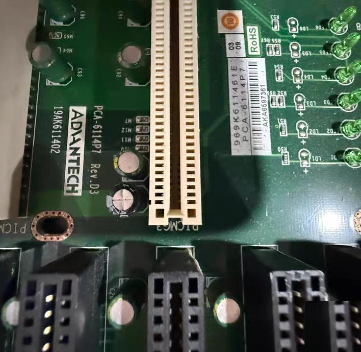 PCA-6114P7-0D1 REV D1 D3 7 PCI PCA-6114P