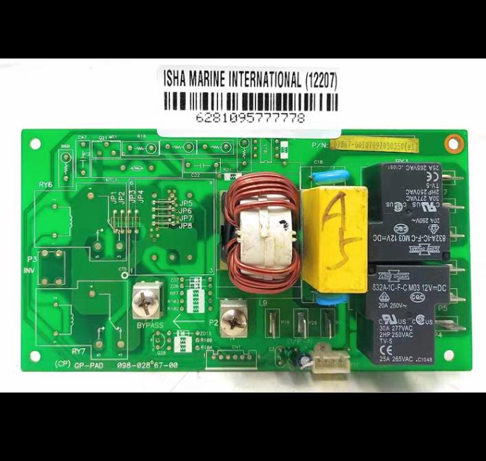 PCB GP-PAD 02867-00107097050350 Circuit Board