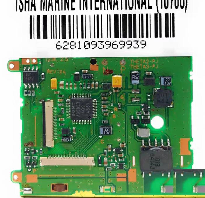 PCB THETA2-PJ THETA3-PJ 123K 2 5 Rev 04 Card