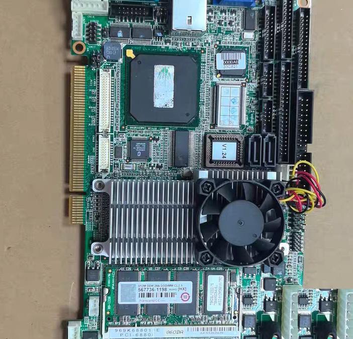 PCI-6880F VGA LCD LVDS USB2 0 512M DDR266 4G CF